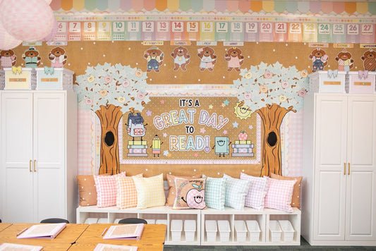 A Year in Pastel Classroom Makeover Reveal